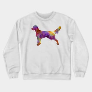 French Spaniel in watercolor Crewneck Sweatshirt